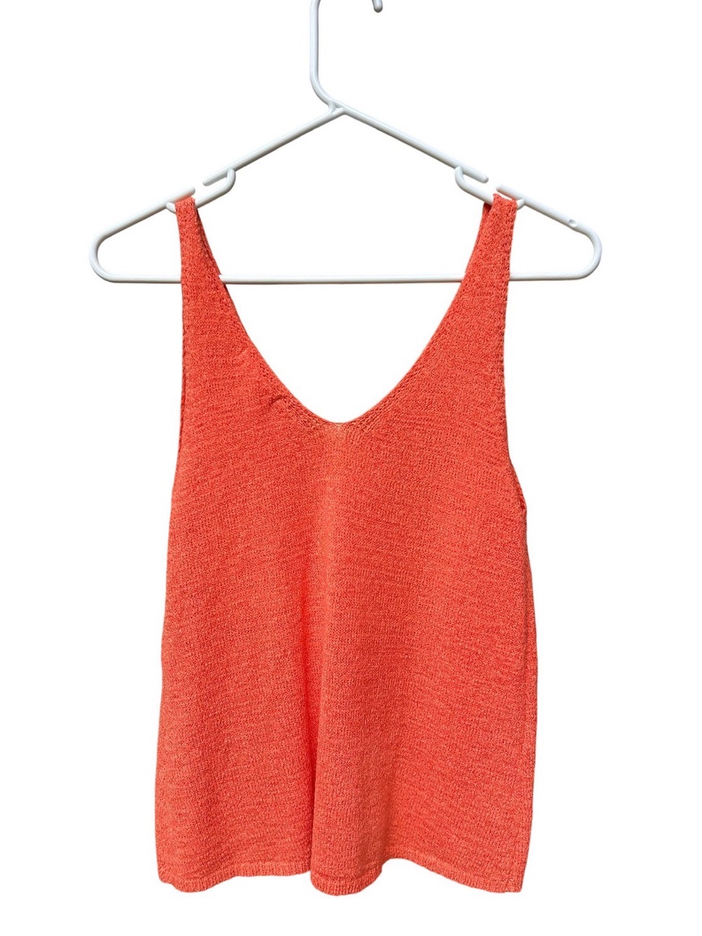 Blu Pepper Orange Knit Tank